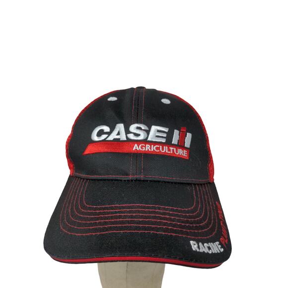 Case IH Agriculture Tractors Hat Racine Plant Tour Cap Mesh Back Strapback - Picture 1 of 10